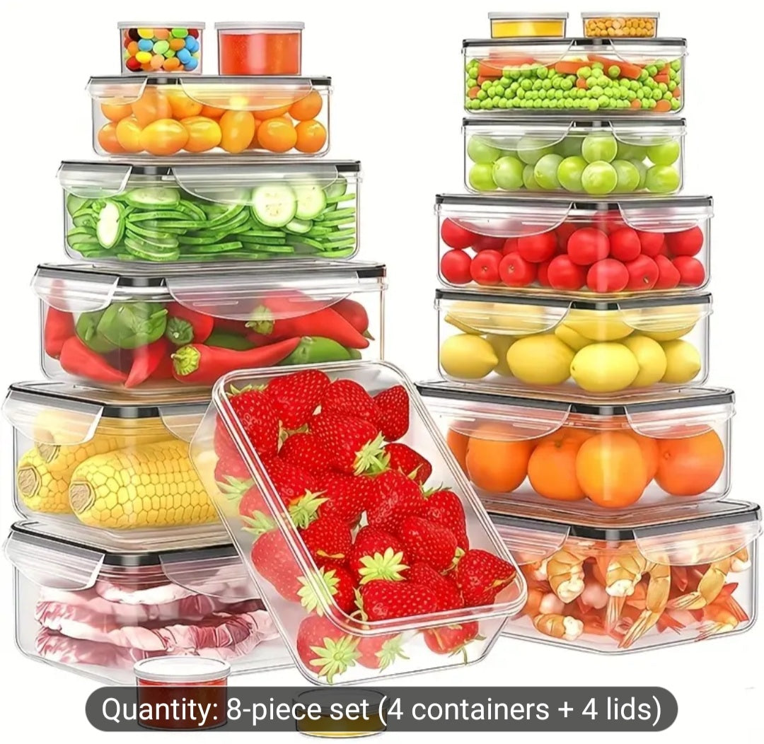 8pcs set containers